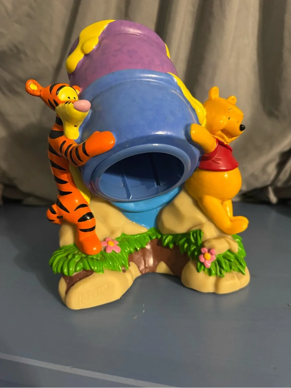 Winnie the Pooh & Tigger Honey Cup Holder Colorful Yellow, Orange, Blue